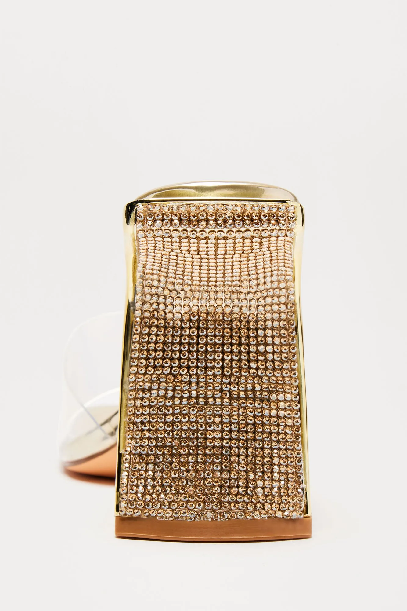 Amina Heeled Mules - Gold sold by Fashion Nova product image thumbnail 5