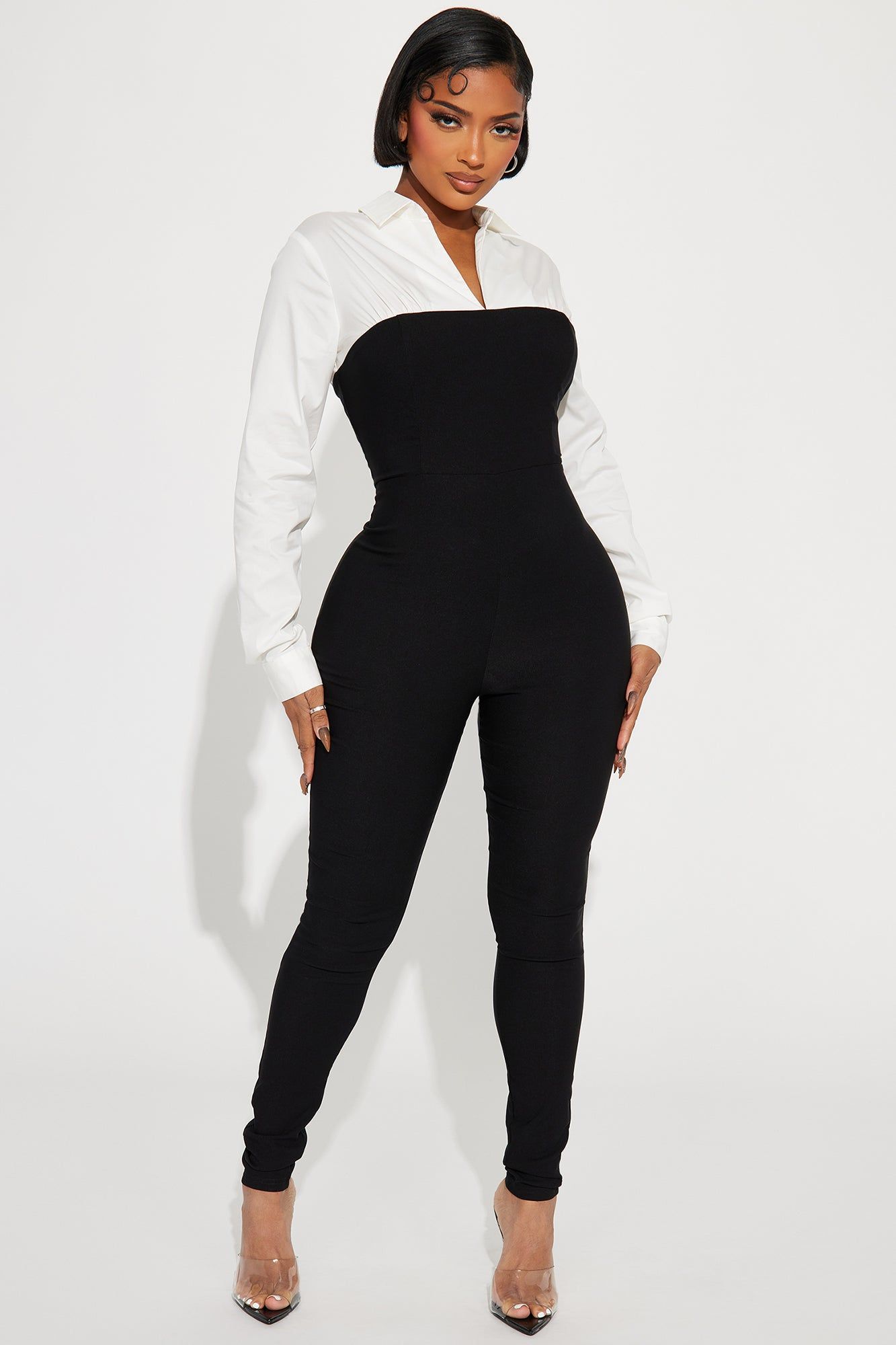 Searching For Love Jumpsuit - Black sold by Fashion Nova