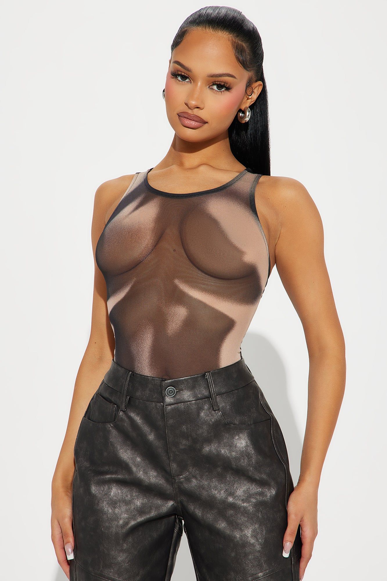 Sensual And Sweet Bodysuit - Black/combo sold by Fashion Nova product image thumbnail 3