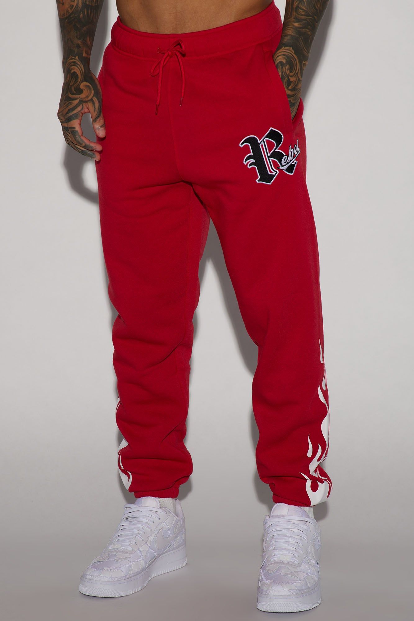 Rebel Club Jogger - Red sold by Fashion Nova product image thumbnail 3
