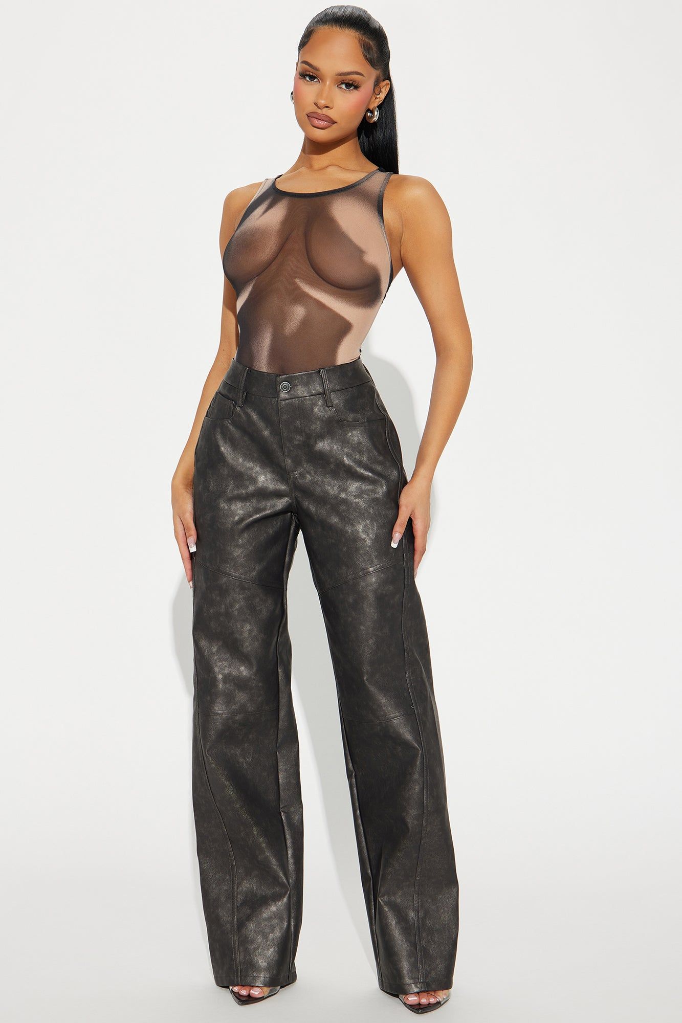 Sensual And Sweet Bodysuit - Black/combo sold by Fashion Nova product image thumbnail 2