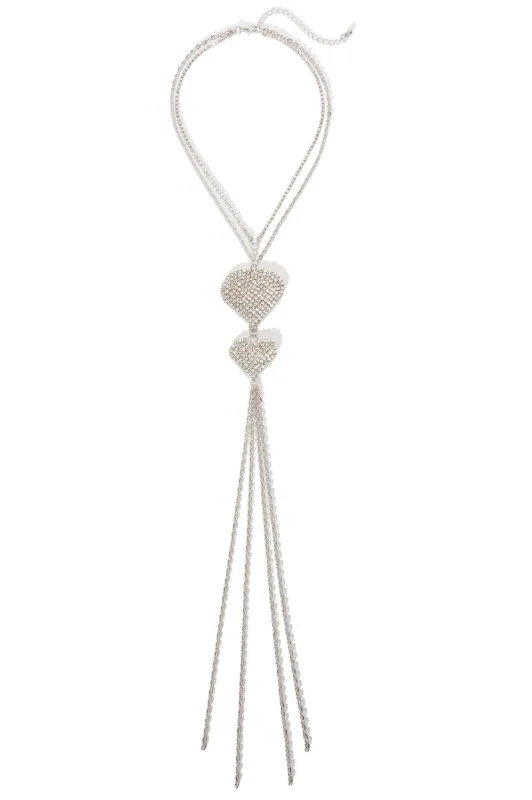 Divine Love Necklace - Silver sold by Fashion Nova