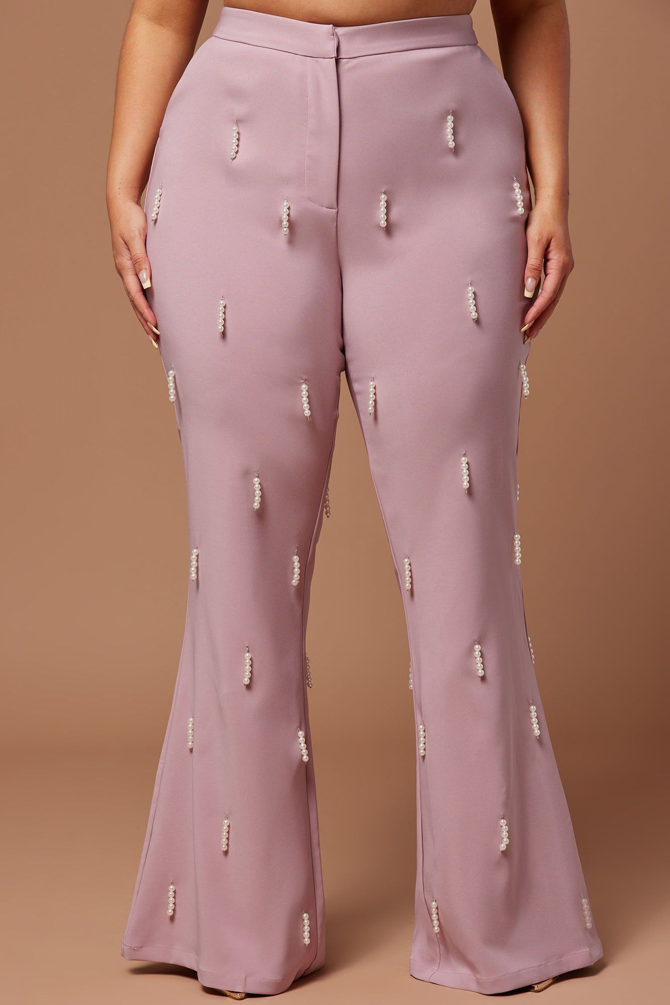 Bella Embellished Pant - Mauve sold by Fashion Nova product image thumbnail 2