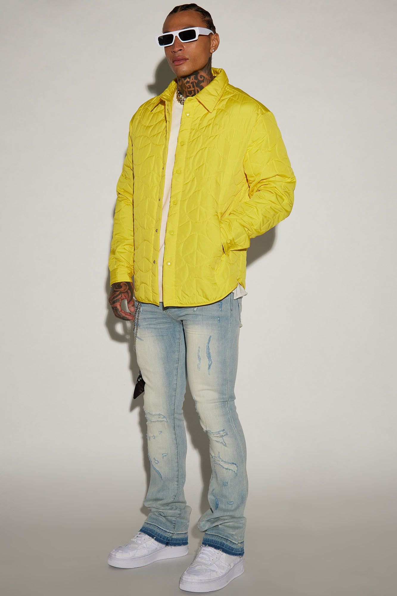 Get It Right Stacked Skinny Flare Jeans - Light Wash sold by Fashion Nova product image thumbnail 3