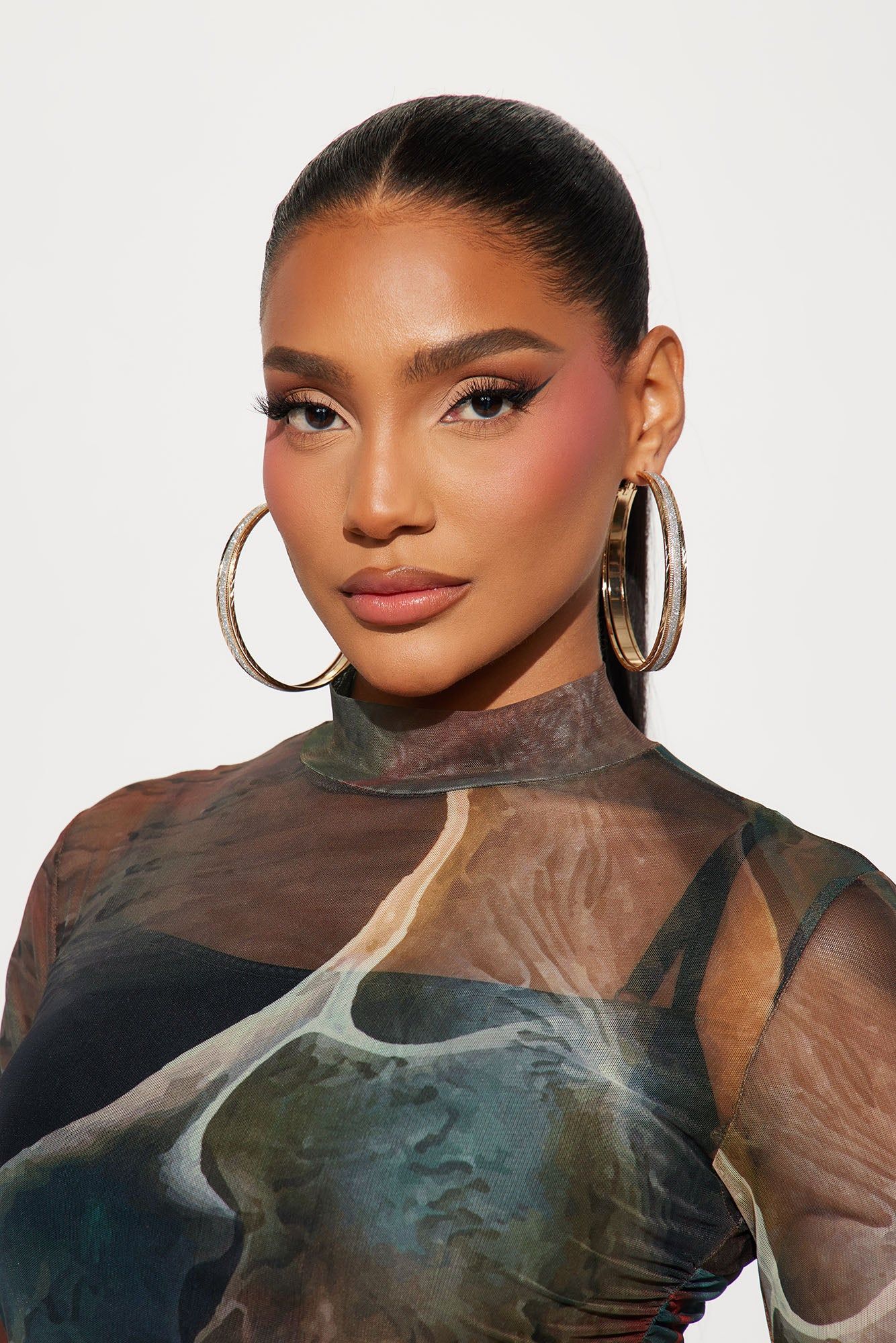 Hoop Galore Earring Set - Gold sold by Fashion Nova product image thumbnail 2