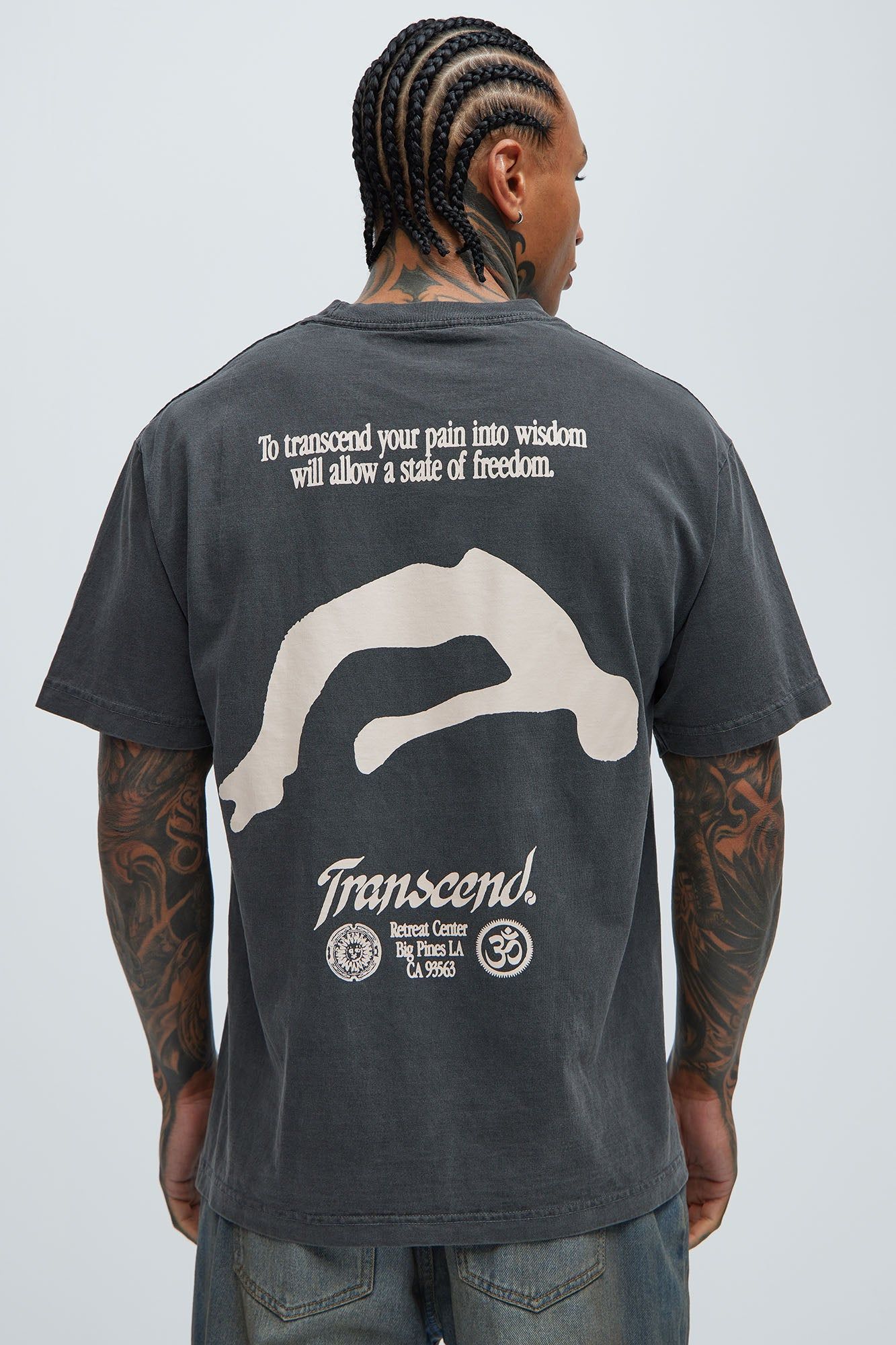 Transcend Short Sleeve Tee - Black sold by Fashion Nova product image thumbnail 4