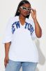 New York Girl T Shirt - White sold by Fashion Nova