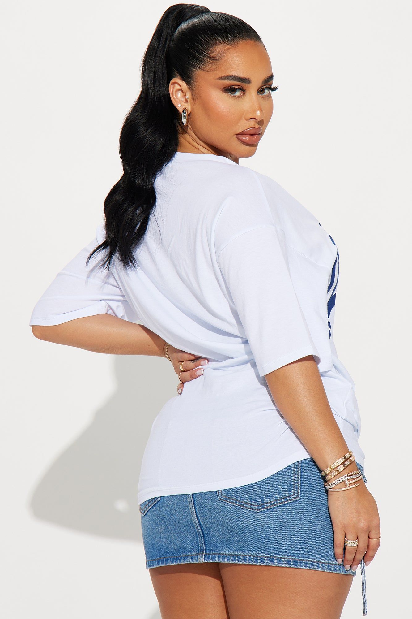 New York Girl T Shirt - White sold by Fashion Nova product image thumbnail 3