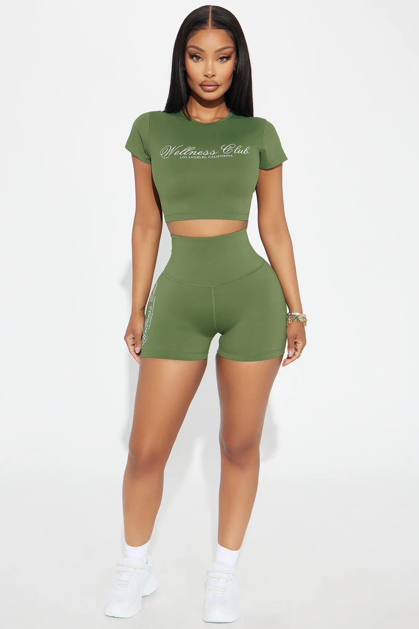 Wellness Club Active Top - Olive sold by Fashion Nova product image thumbnail 2