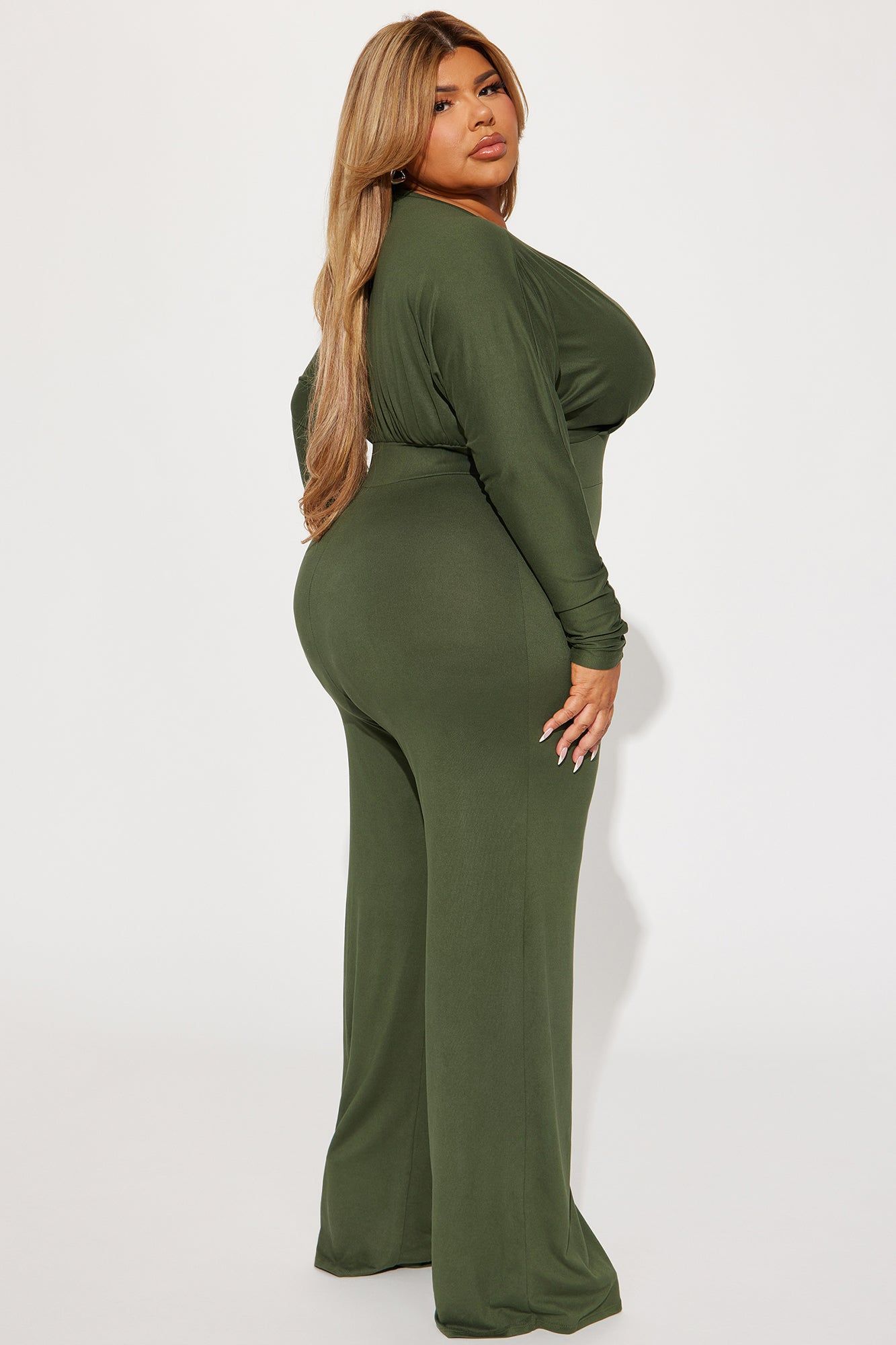 Bail Me Out Jumpsuit - Olive sold by Fashion Nova product image thumbnail 6