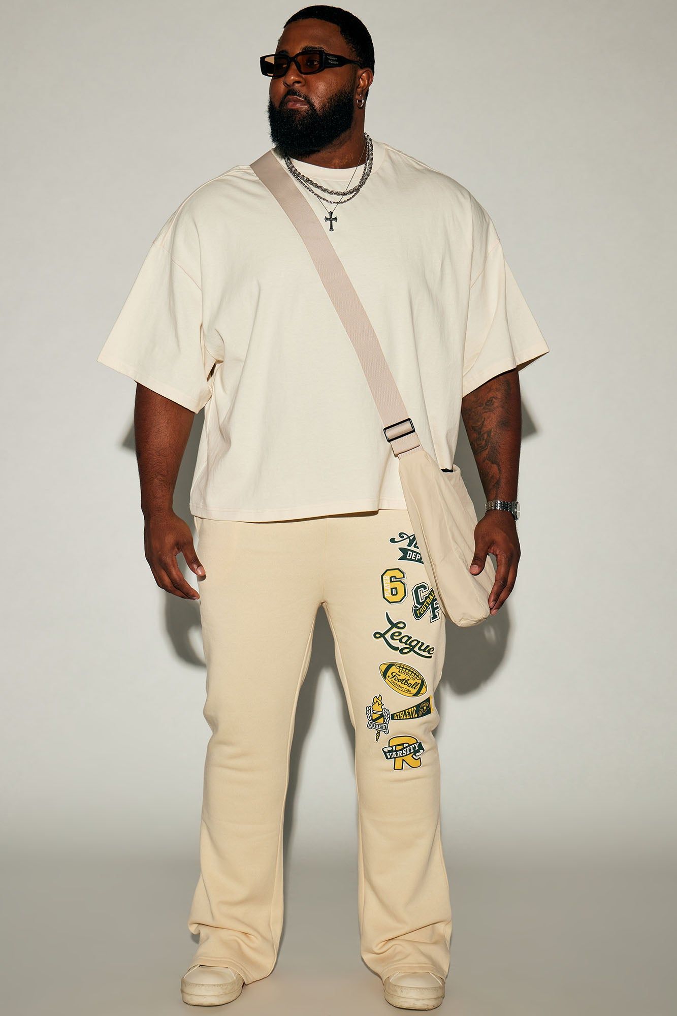 Boxy Cropped Heavyweight Short Sleeve Tee - Cream sold by Fashion Nova product image thumbnail 4