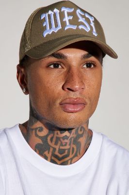 West Side Trucker Hat - Tan sold by Fashion Nova