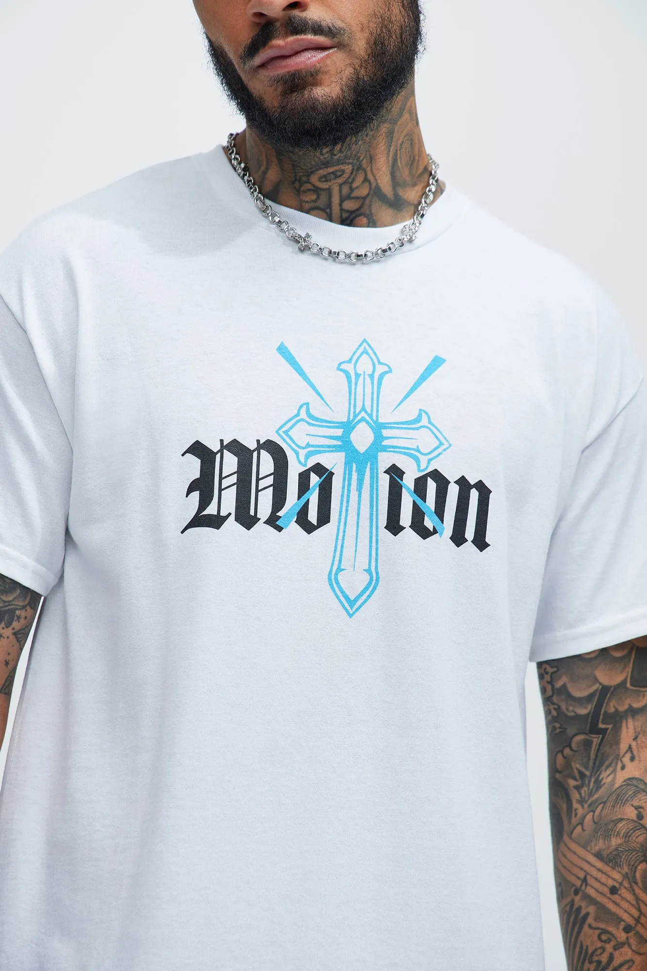 Forward Motions Short Sleeve Tee - White sold by Fashion Nova product image thumbnail 3