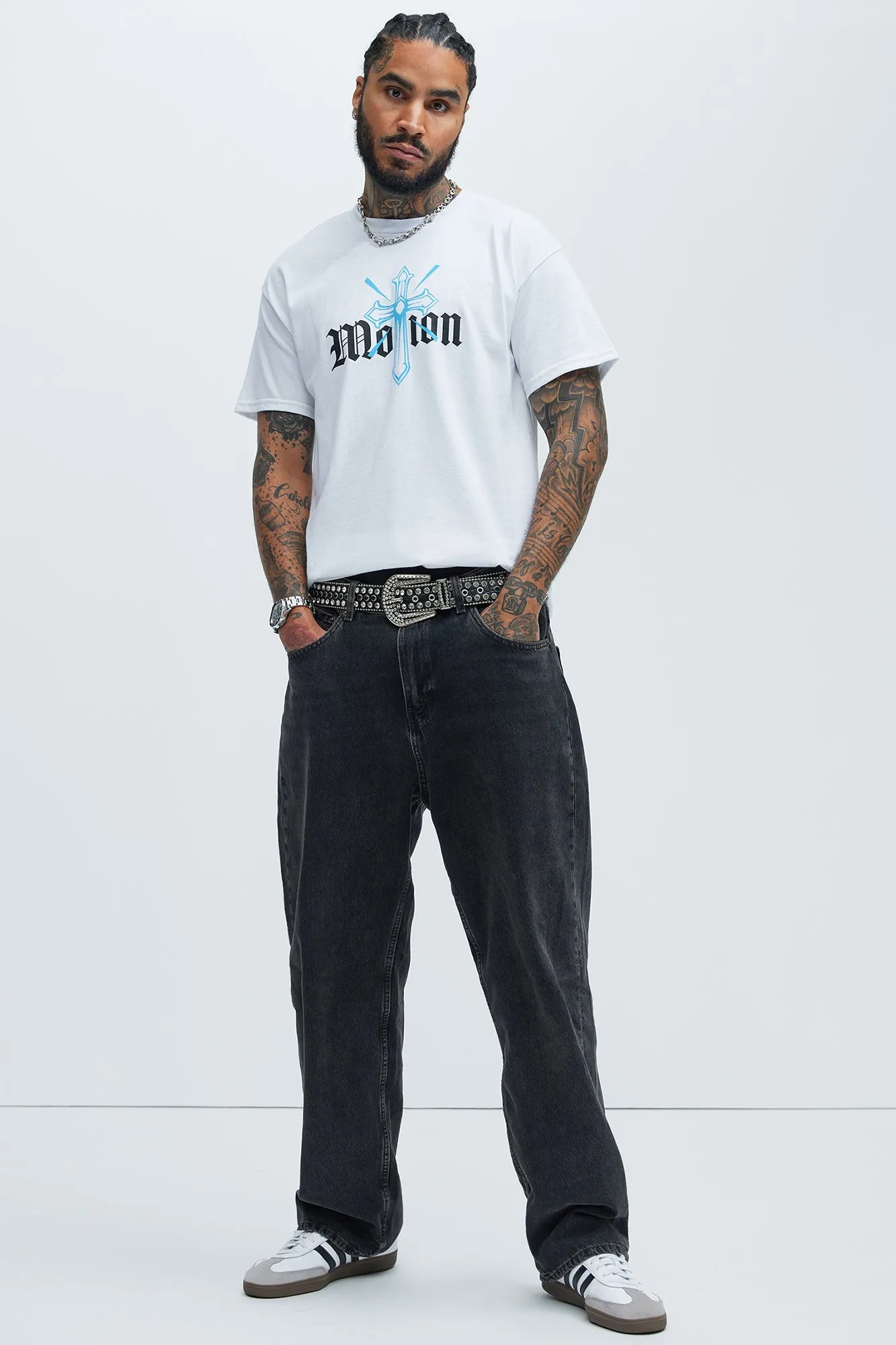 Forward Motions Short Sleeve Tee - White sold by Fashion Nova product image thumbnail 2