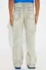 Mini Stacked To Impress Cargo Jean - Vintage Wash sold by Fashion Nova