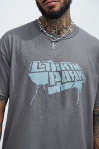 Linkin Park Meteora Photo Collage Oversized Short Sleeve Tee - Black sold by Fashion Nova
