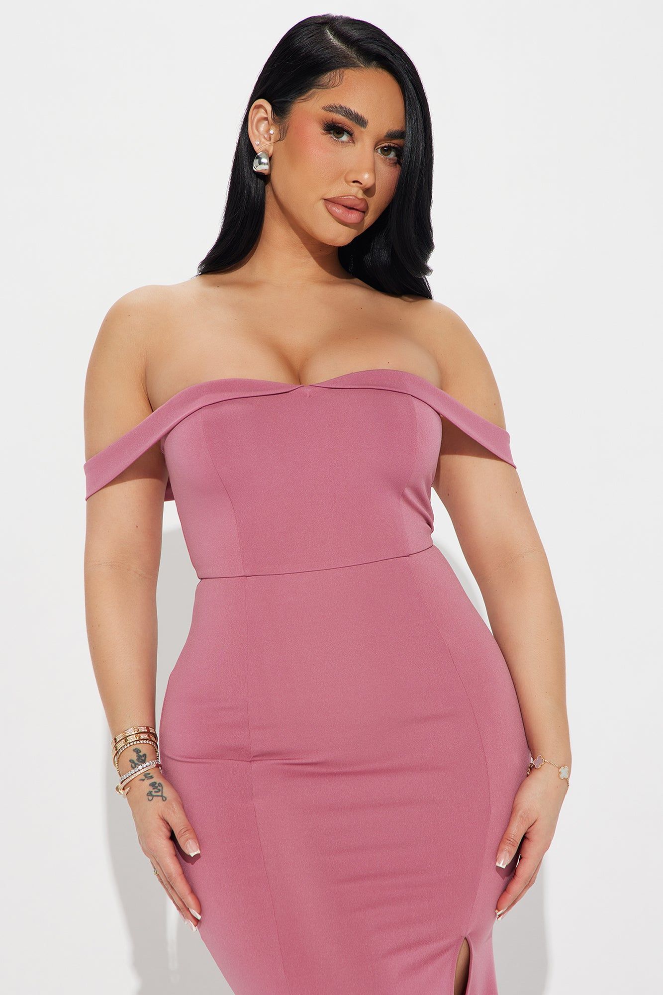 Special Evening Crepe Gown - Mauve sold by Fashion Nova product image thumbnail 2