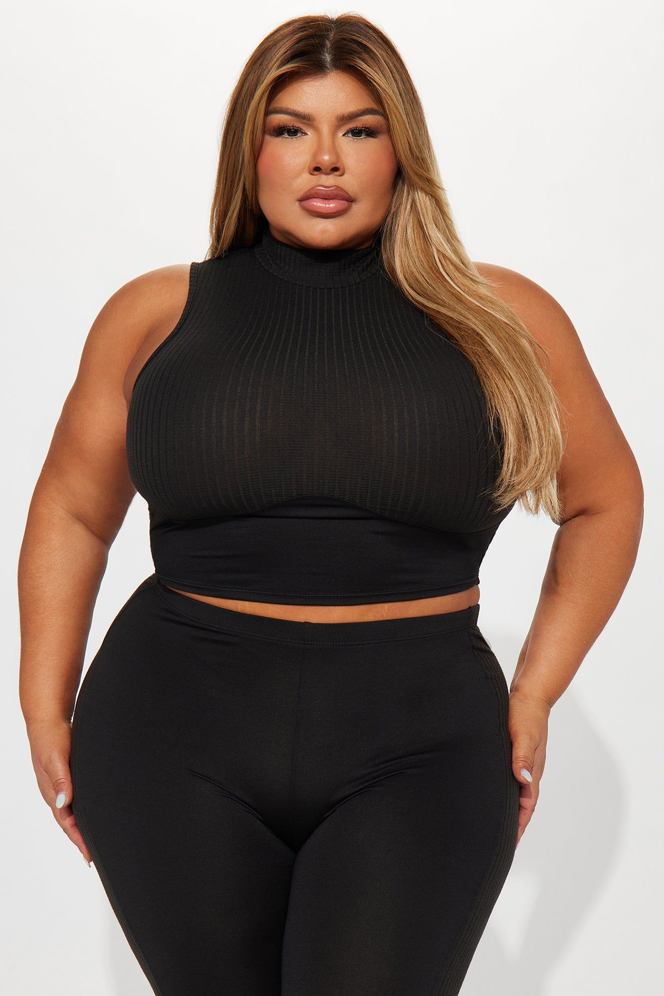 Strong Feelings Legging Set - Black sold by Fashion Nova product image thumbnail 5