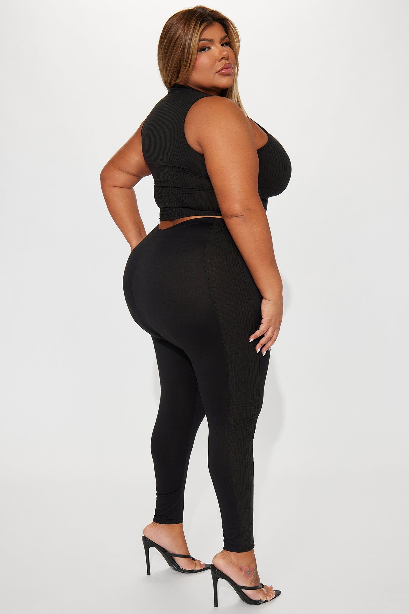 Strong Feelings Legging Set - Black sold by Fashion Nova product image thumbnail 6