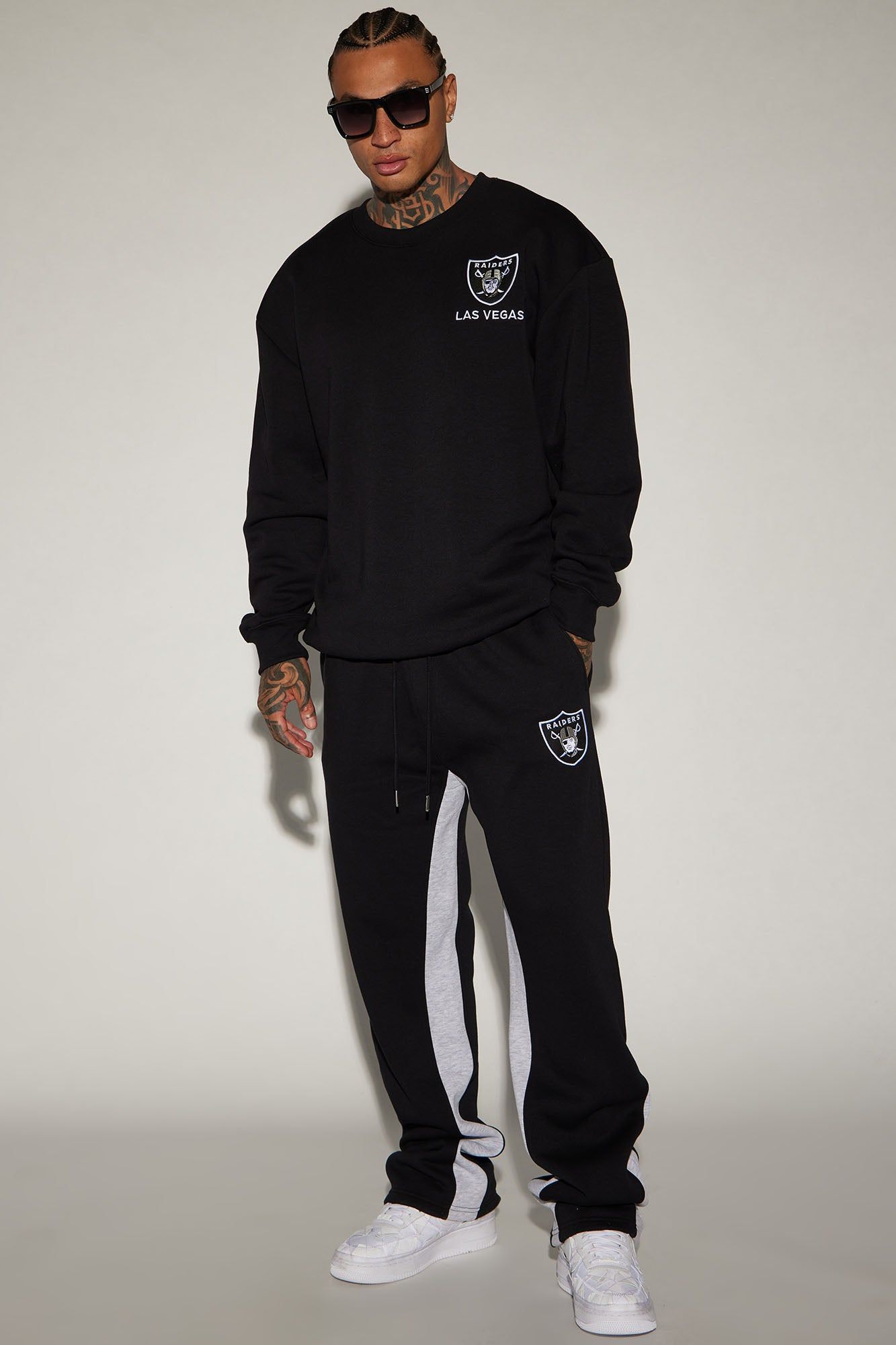Raiders Chill Time Sweatpant - Black sold by Fashion Nova product image thumbnail 2