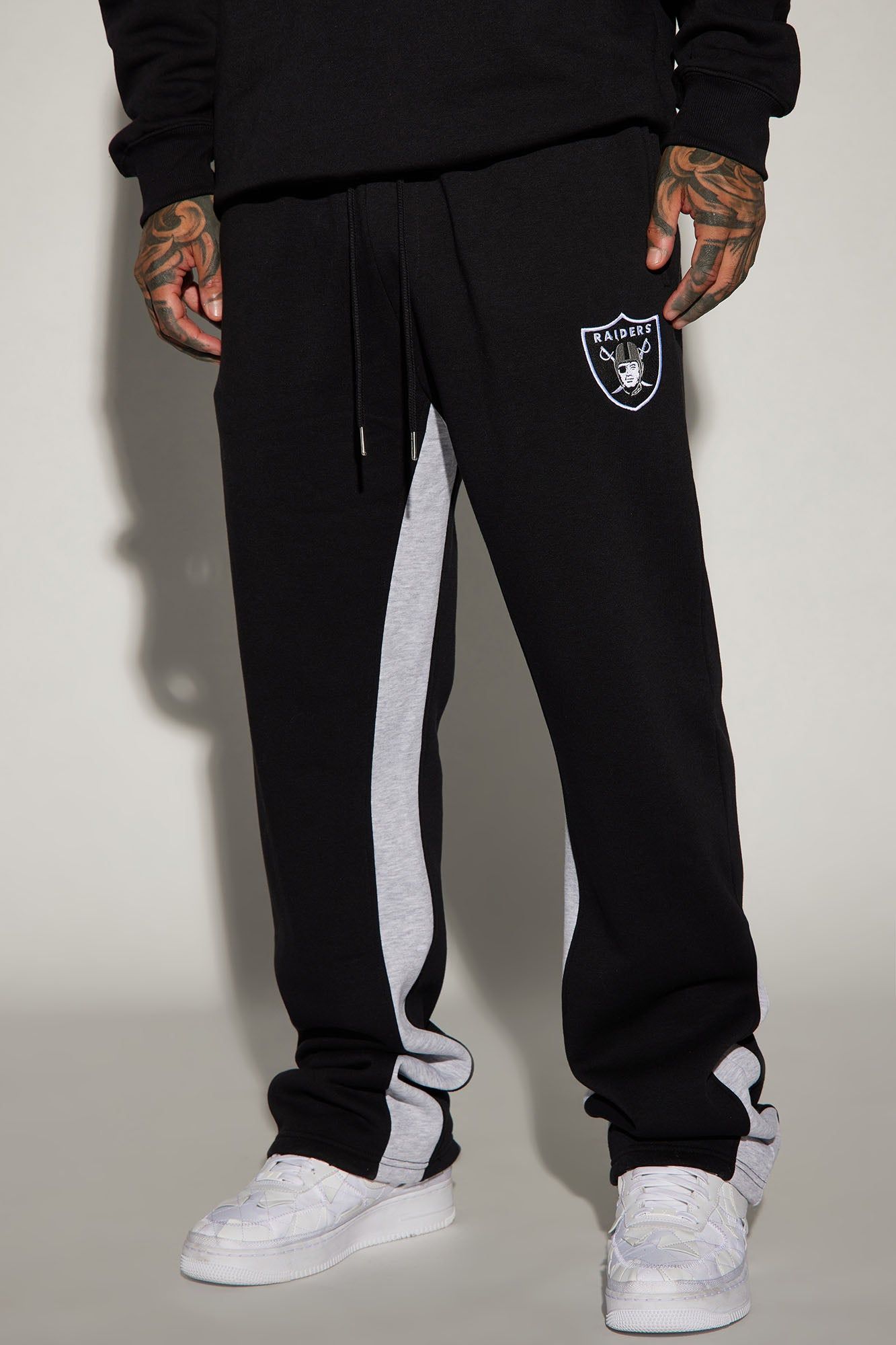 Raiders Chill Time Sweatpant - Black sold by Fashion Nova