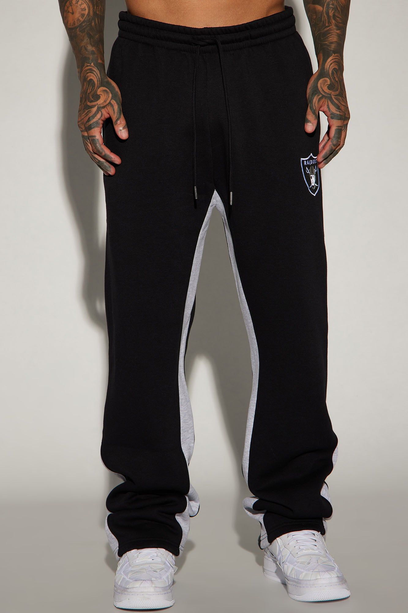 Raiders Chill Time Sweatpant - Black sold by Fashion Nova product image thumbnail 4
