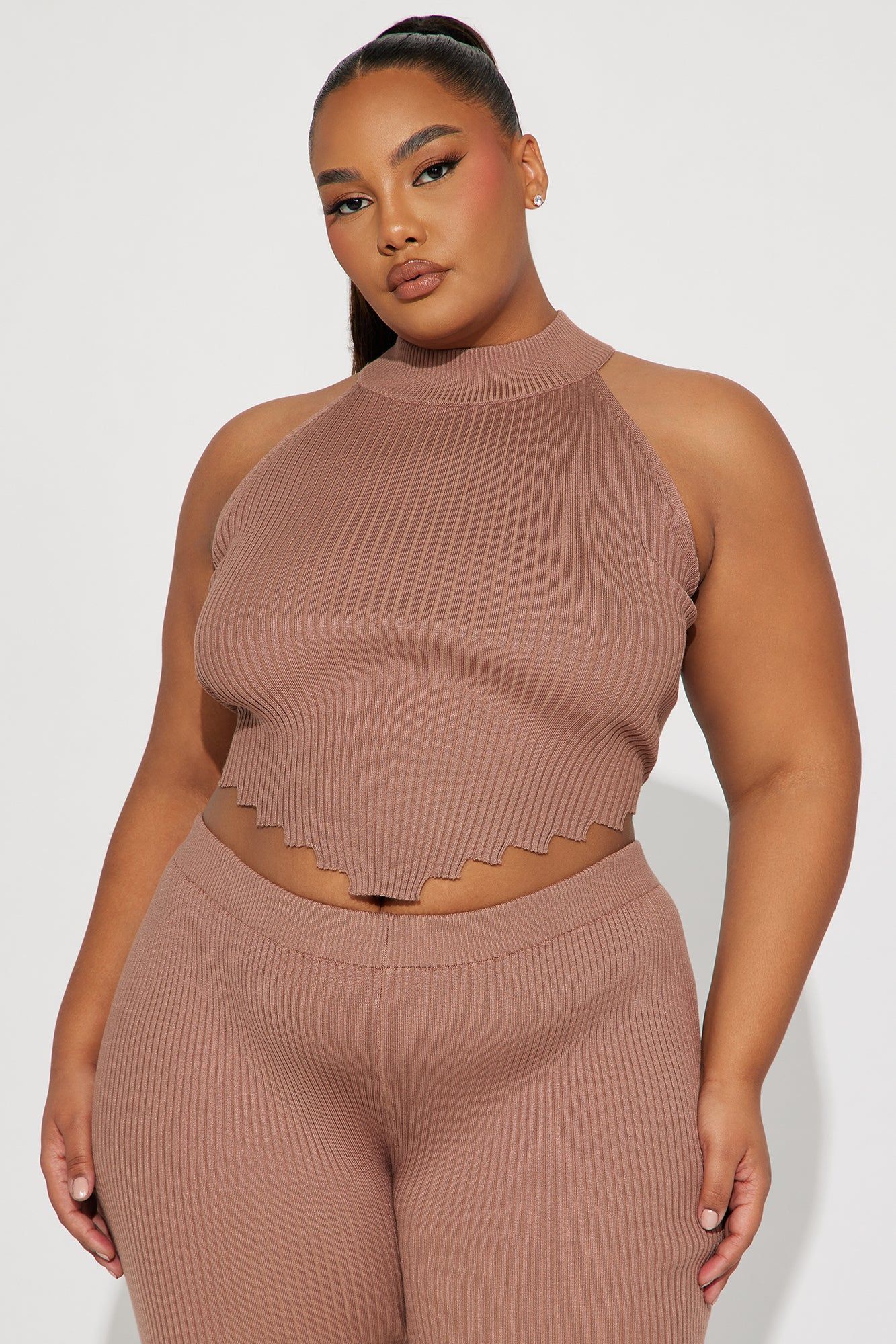Kristen Pant Set - Mocha sold by Fashion Nova product image thumbnail 5