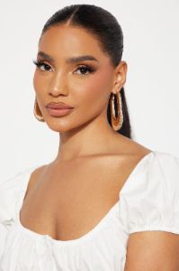 Easy Breezy Earrings  - Gold sold by Fashion Nova