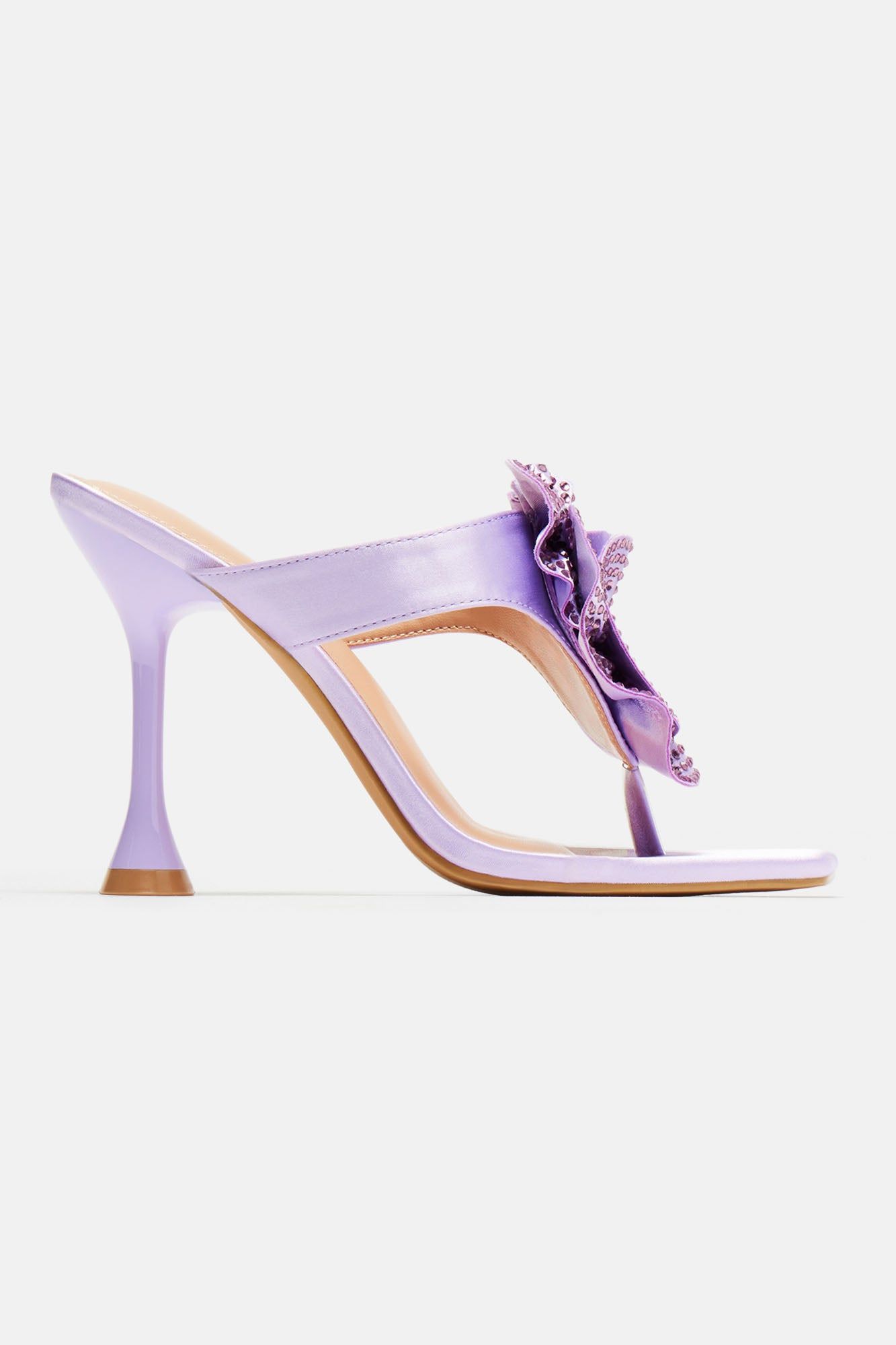 In First Place Heeled Sandals - Purple sold by Fashion Nova product image thumbnail 3