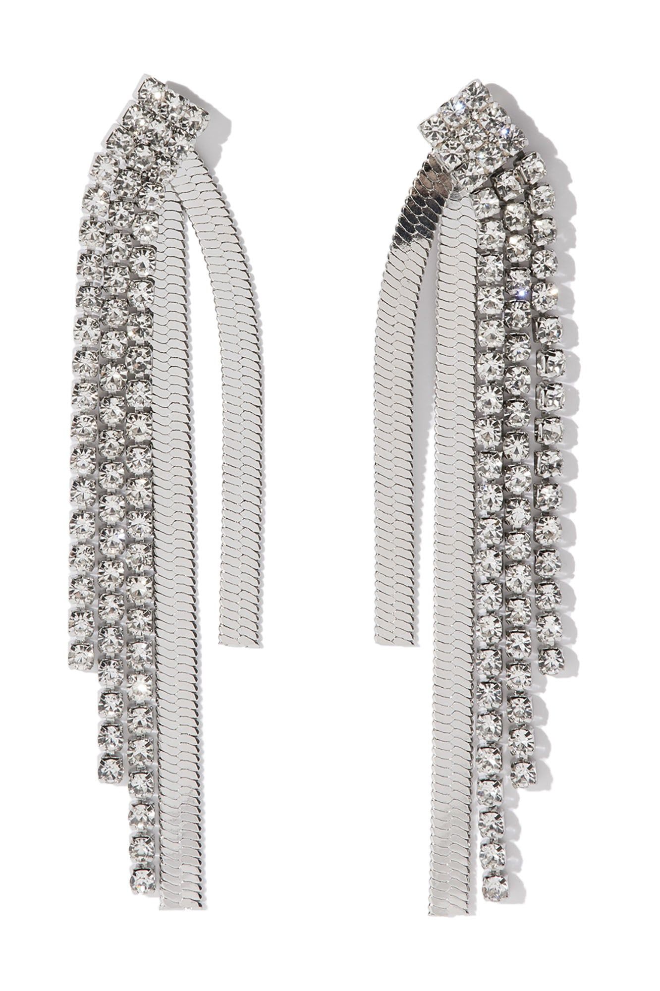 The Met Earrings - Silver sold by Fashion Nova product image thumbnail 3