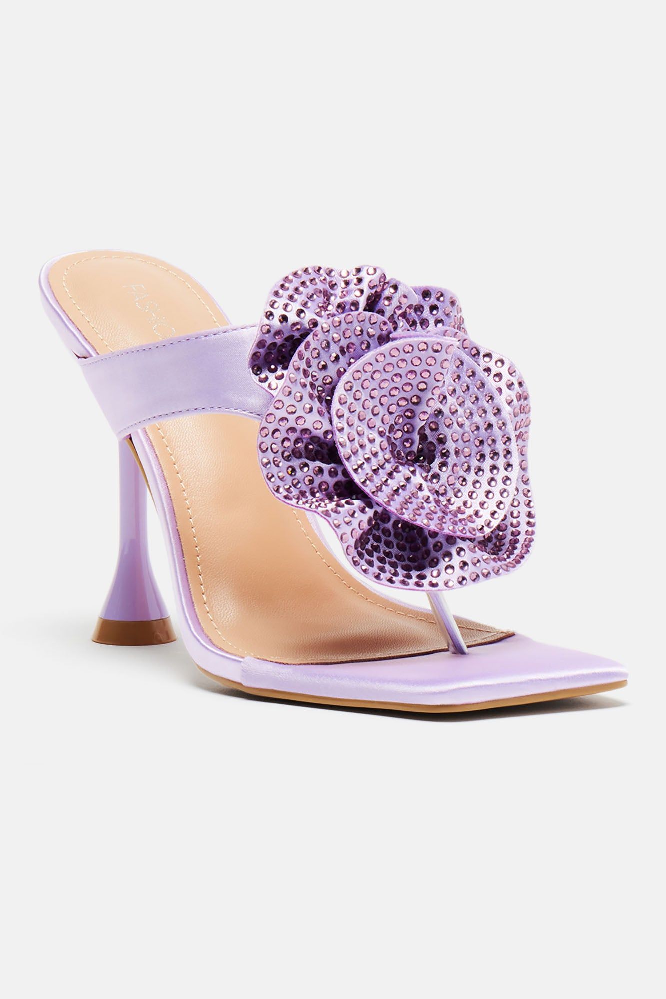 In First Place Heeled Sandals - Purple sold by Fashion Nova product image thumbnail 2