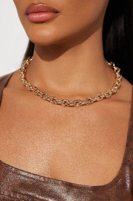 Hannah Necklace - Gold sold by Fashion Nova