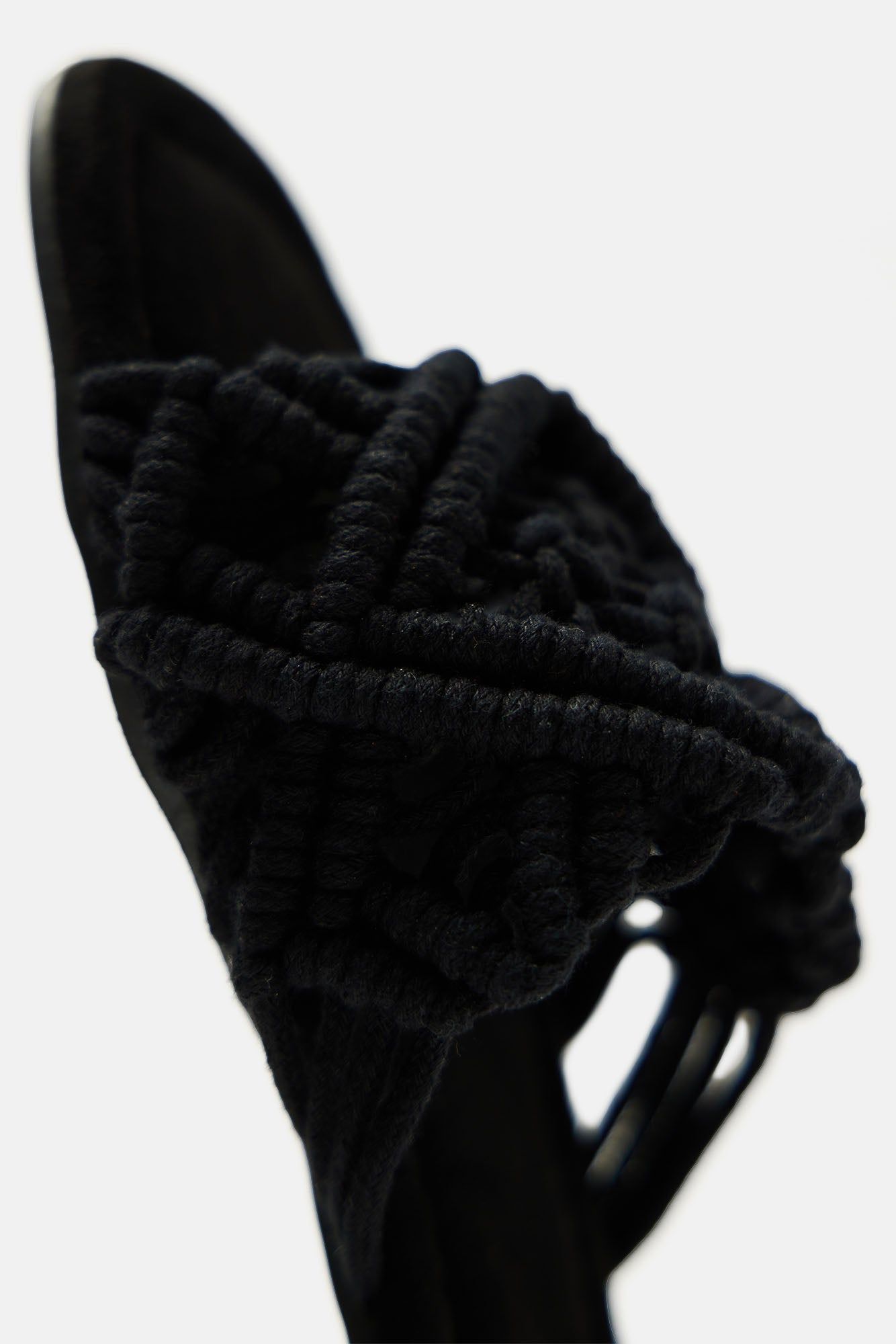 Luxury Villa Flat Sandals - Black sold by Fashion Nova product image thumbnail 4