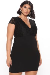 Keep Dancing Mini Dress - Black sold by Fashion Nova