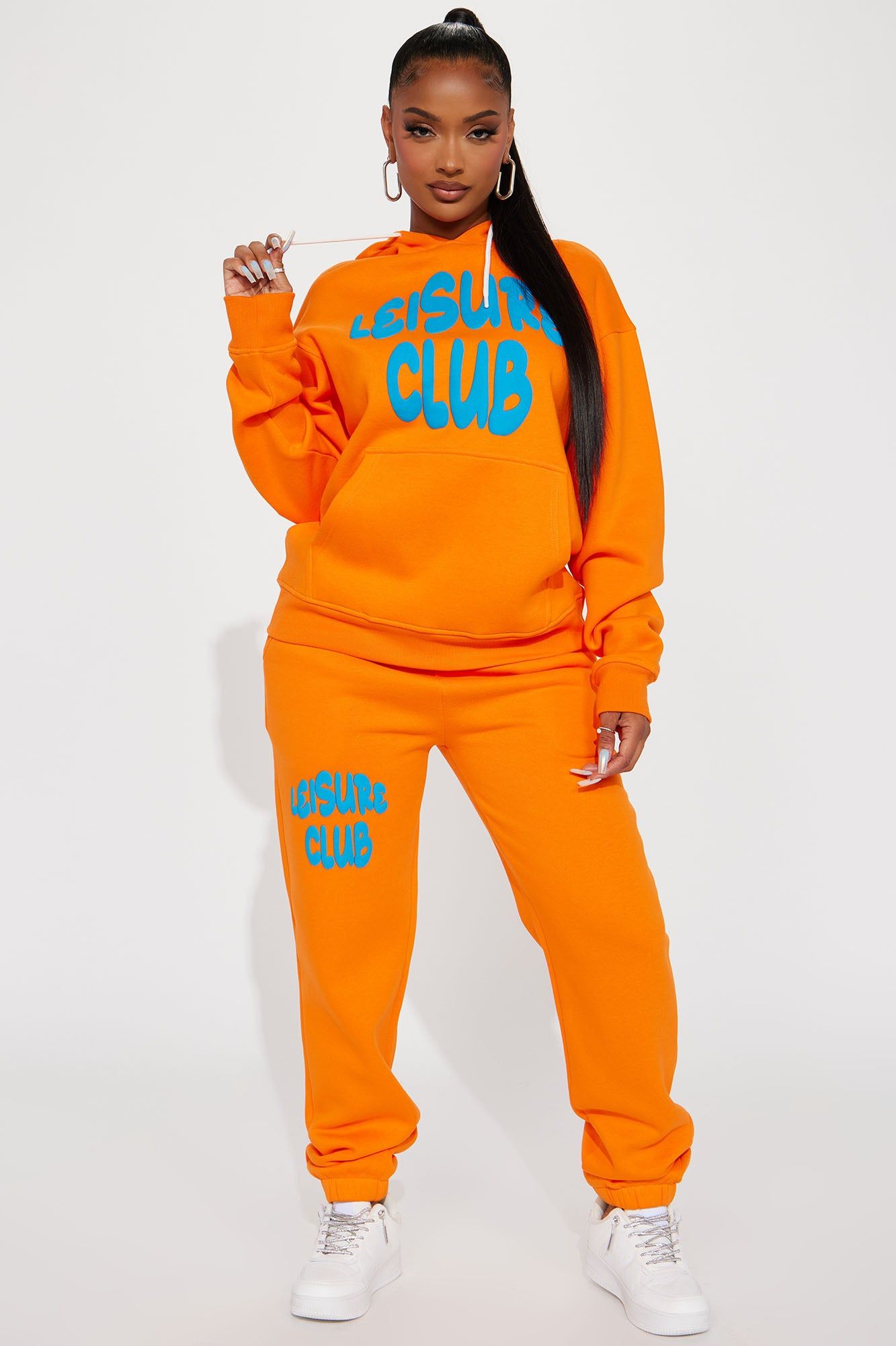 Leisure Day Jogger Set - Orange sold by Fashion Nova