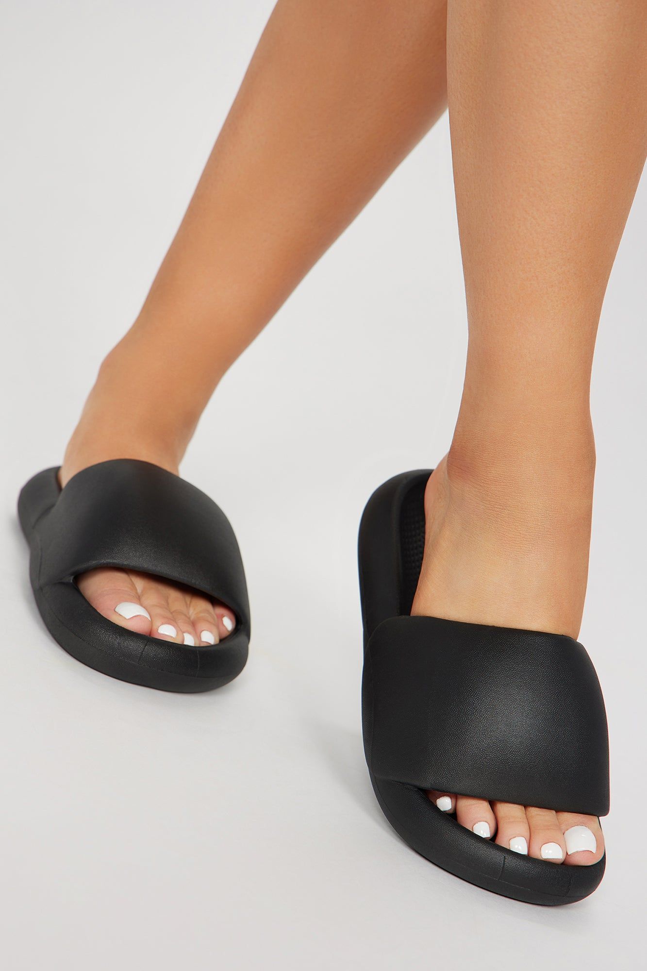 Staycation Ready Slides - Black sold by Fashion Nova product image thumbnail 2