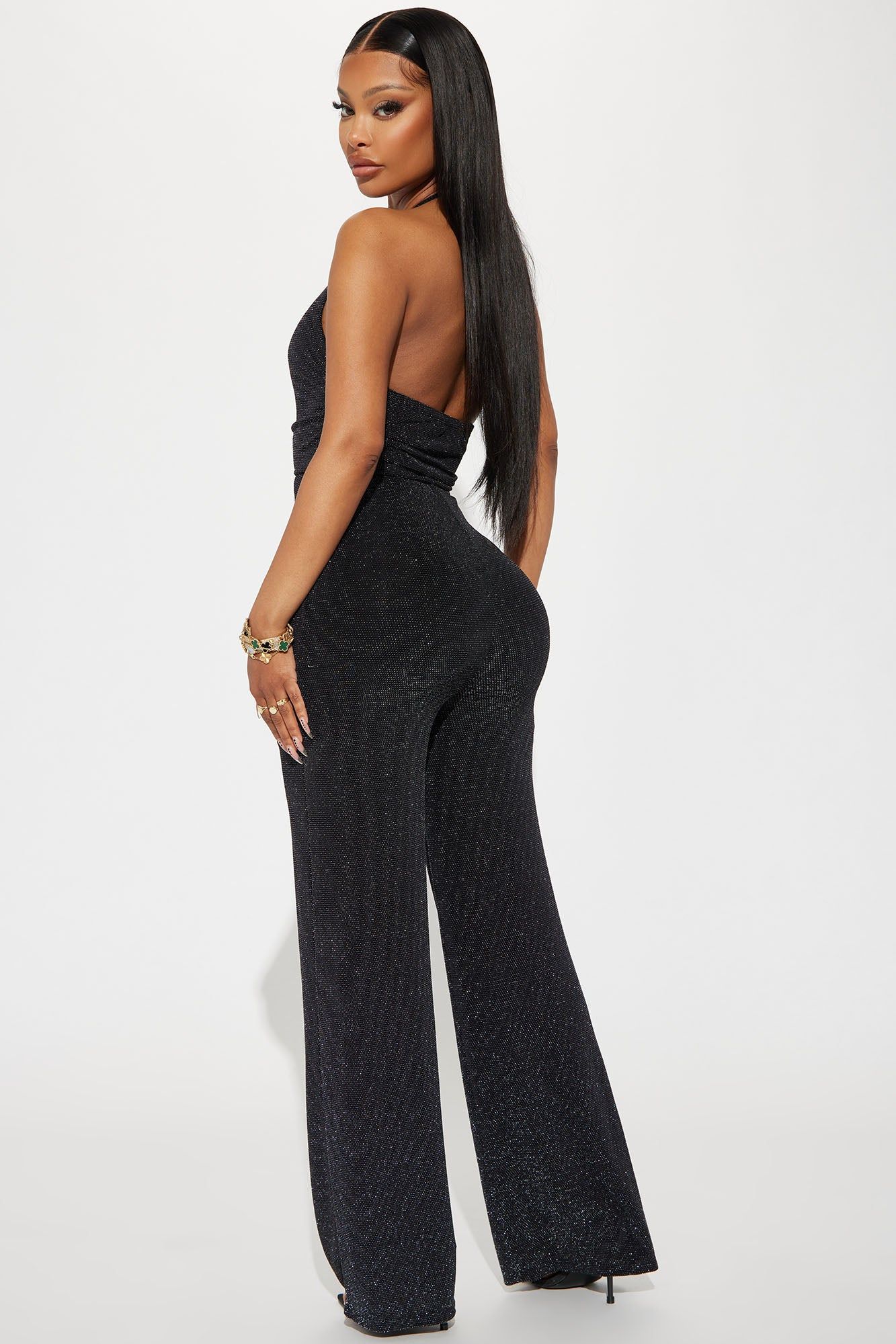 Bring The Style Jumpsuit - Black/Silver sold by Fashion Nova product image thumbnail 3