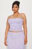 Flower Garden Skirt Set - Lavender/combo sold by Fashion Nova