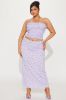 Flower Garden Skirt Set - Lavender/combo sold by Fashion Nova