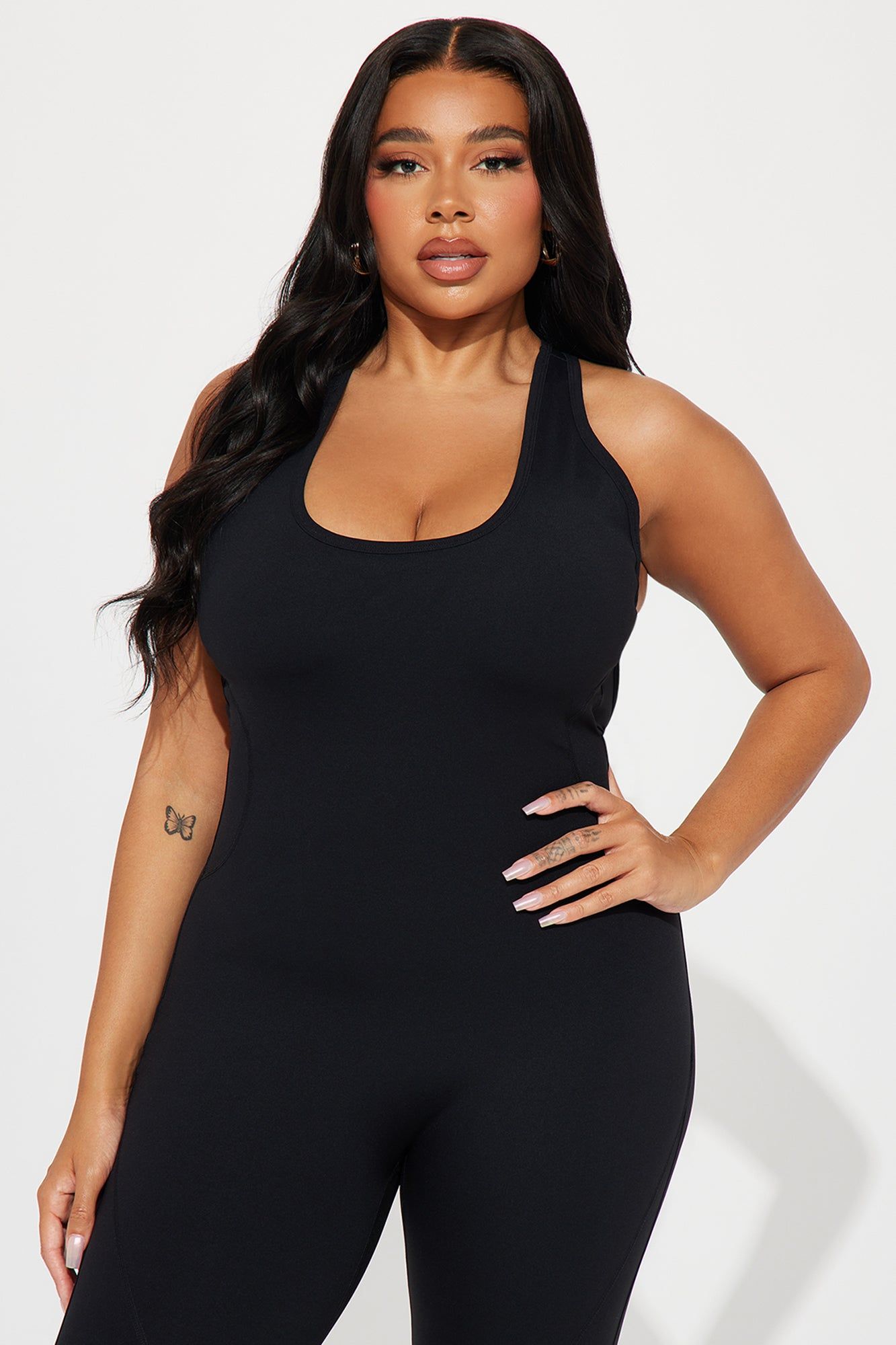 Get Fit Active Jumpsuit - Black sold by Fashion Nova product image thumbnail 2