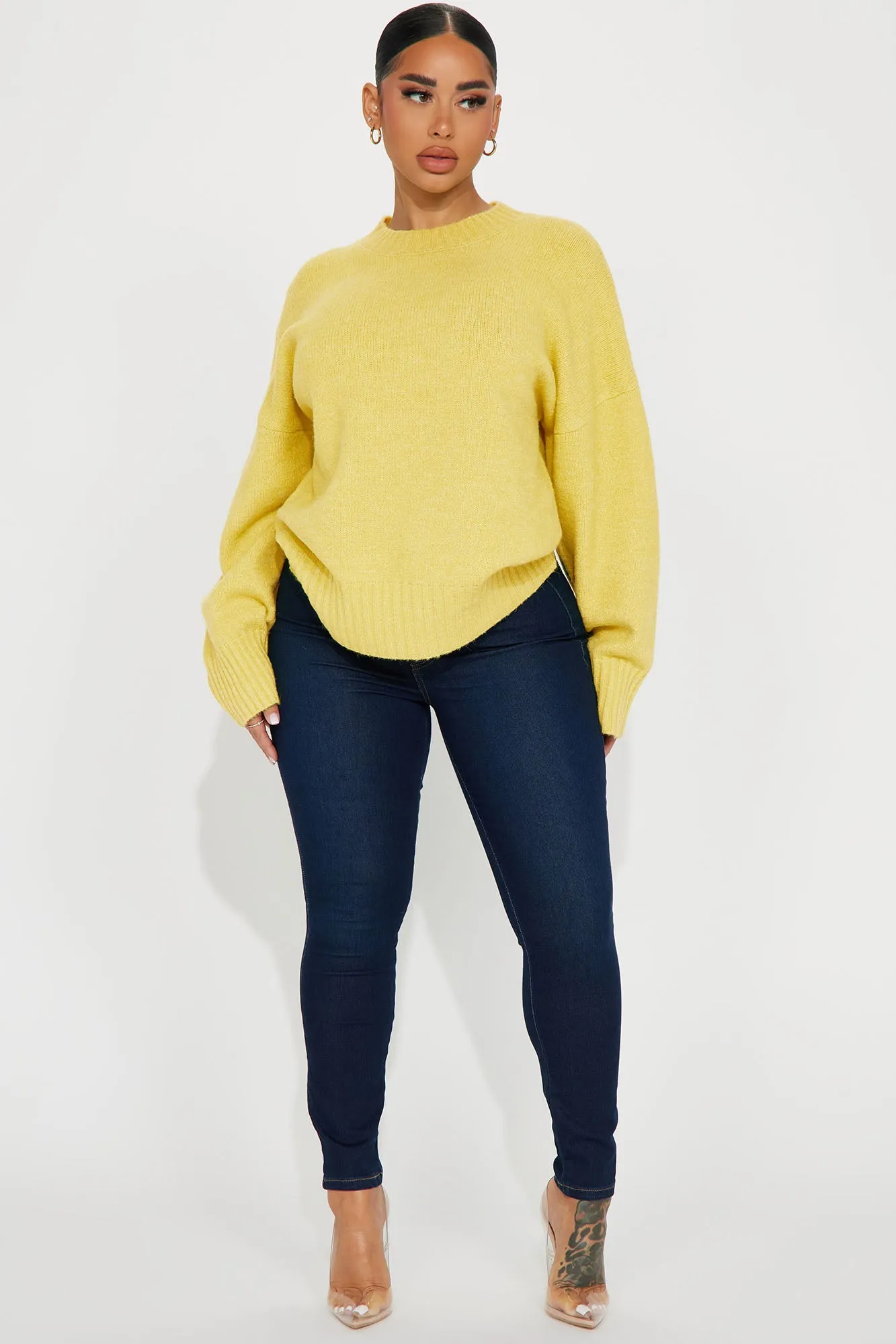 Laylin Sweater - Yellow sold by Fashion Nova product image thumbnail 2