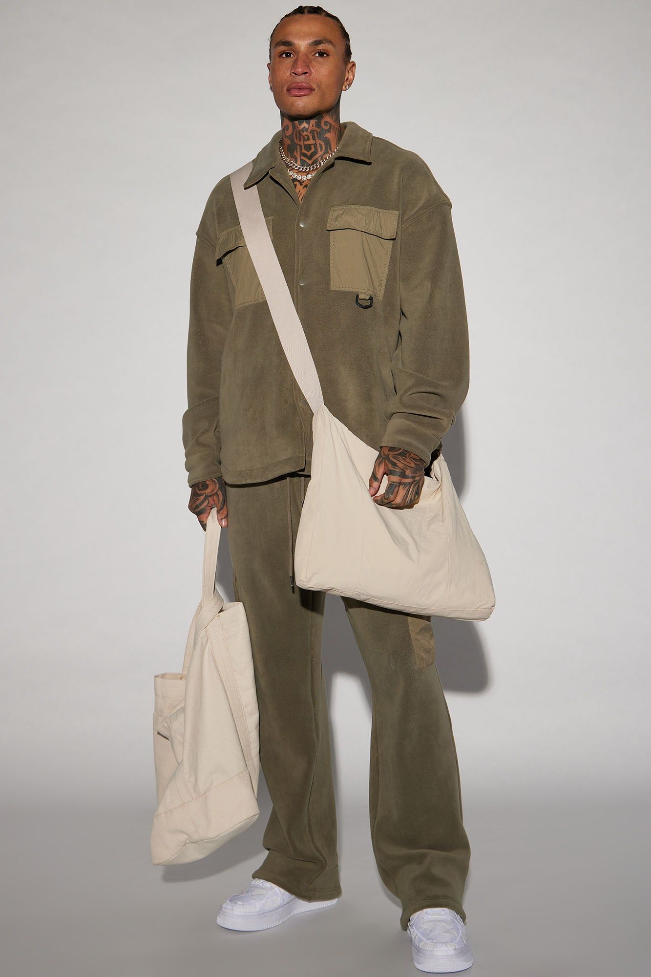 Watch It Happen Shacket - Olive sold by Fashion Nova product image thumbnail 2