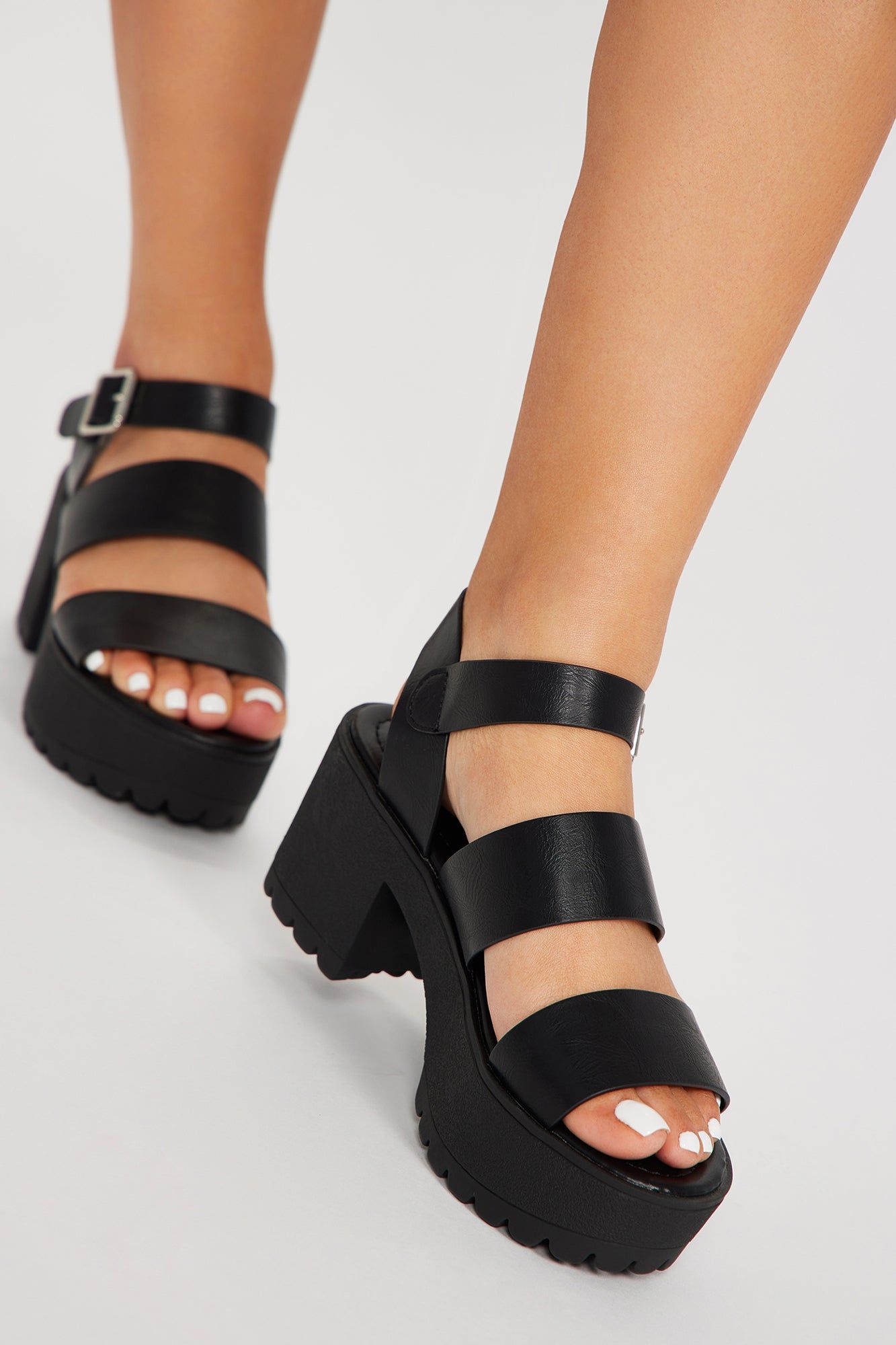 Daniella Block Heels - Black sold by Fashion Nova product image thumbnail 2