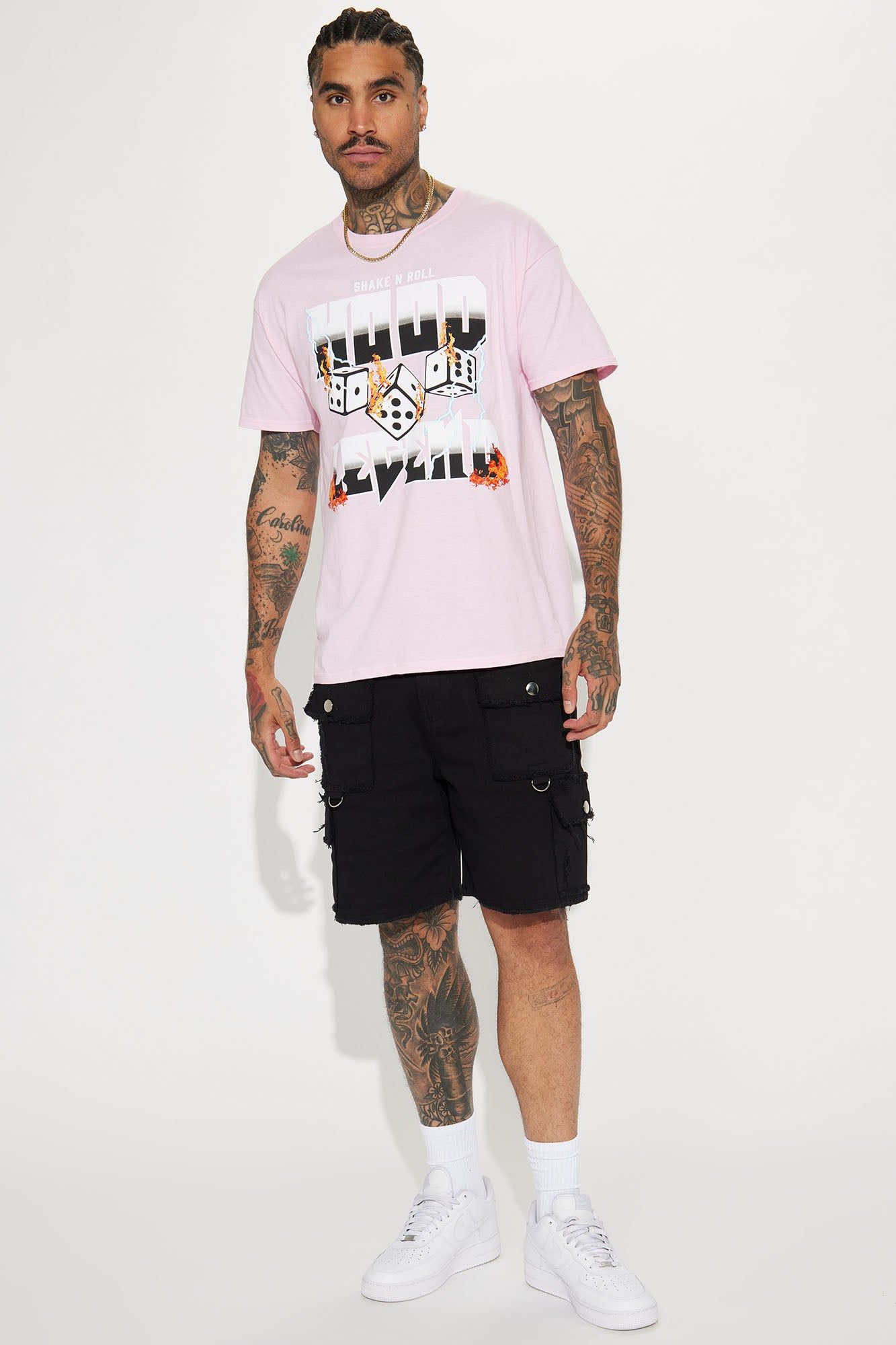 Dice King Short Sleeve Tee - Pink sold by Fashion Nova product image thumbnail 2