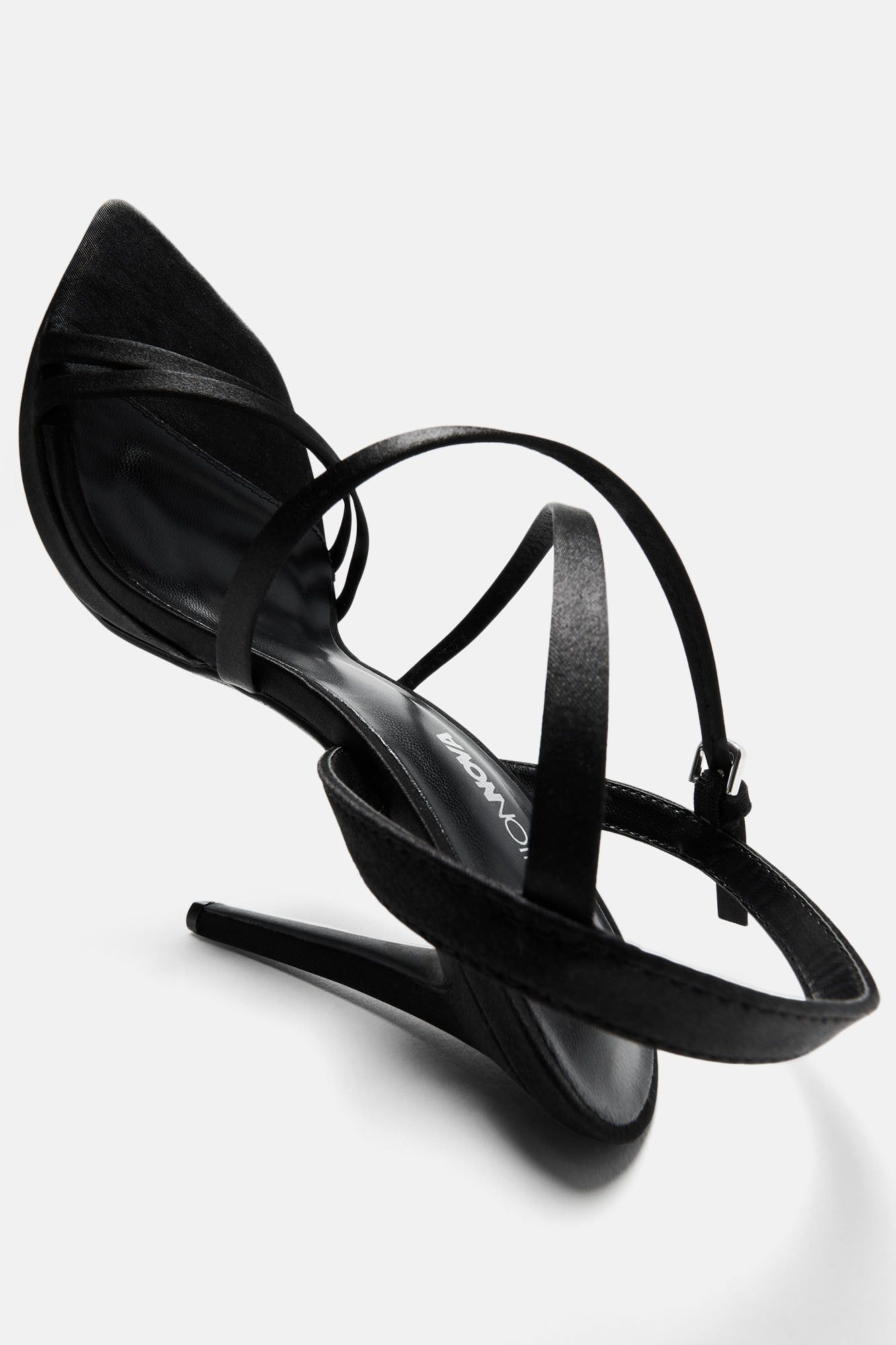 Solina Heeled Sandals - Black sold by Fashion Nova product image thumbnail 5