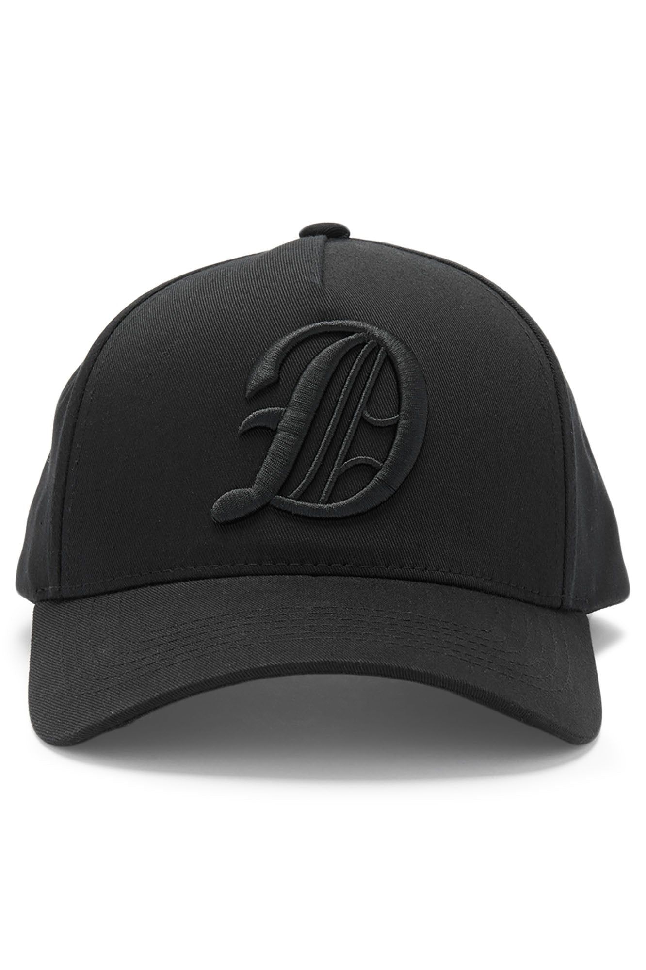 Detroit Snapback Hat - Black/Black sold by Fashion Nova product image thumbnail 2