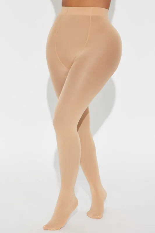 Meant To Stand Out Sheer Tights - Nude sold by Fashion Nova