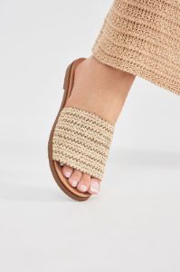 Off To Tulum Sandals - Tan sold by Fashion Nova