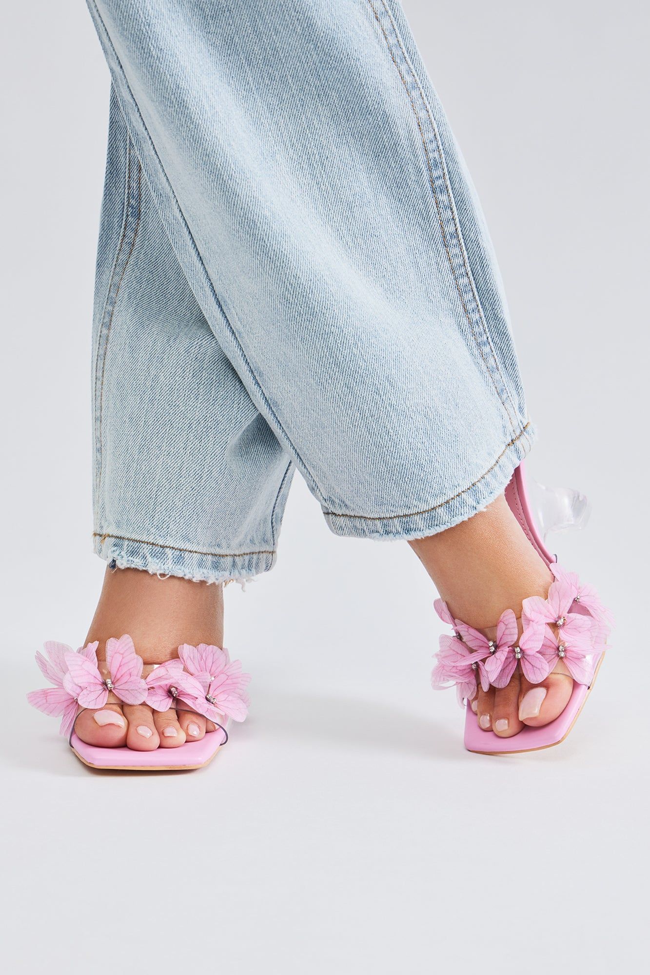 Sweet Wishes Wedges - Pink sold by Fashion Nova