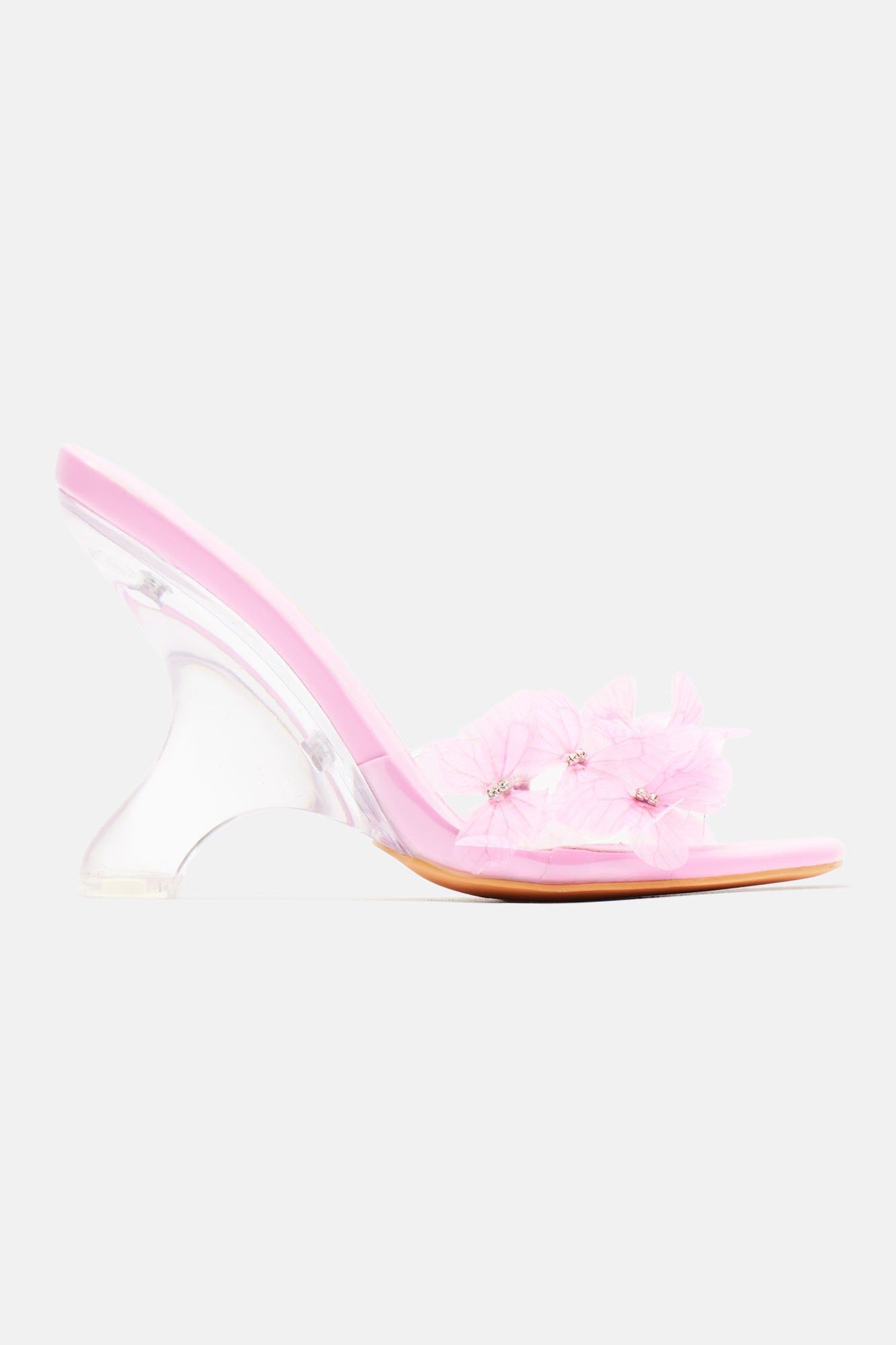 Sweet Wishes Wedges - Pink sold by Fashion Nova product image thumbnail 5